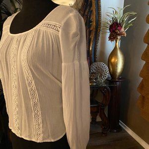 #147 Ivory Lace top by Band of Gypsies
